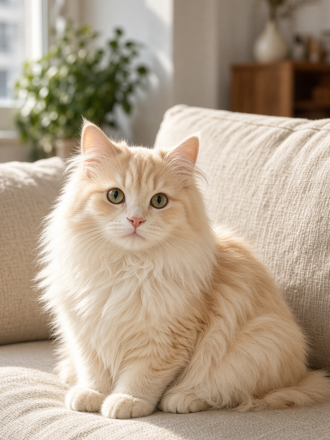 Удалить фон с фото кота