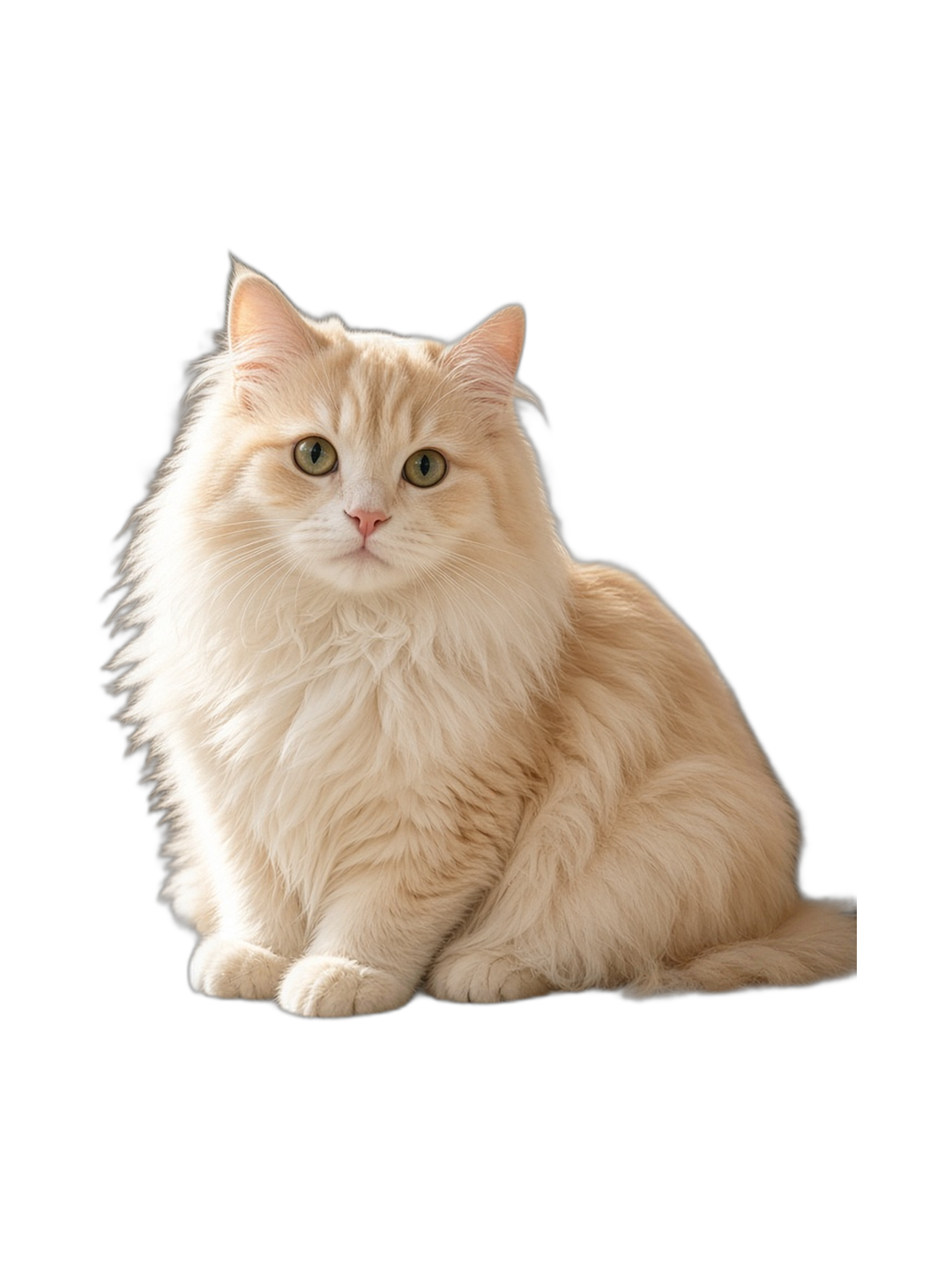 Удалить фон с фото кота, вырезать шерсть